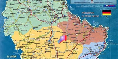 Mappa di Lussemburgo mappa turistica attrazioni